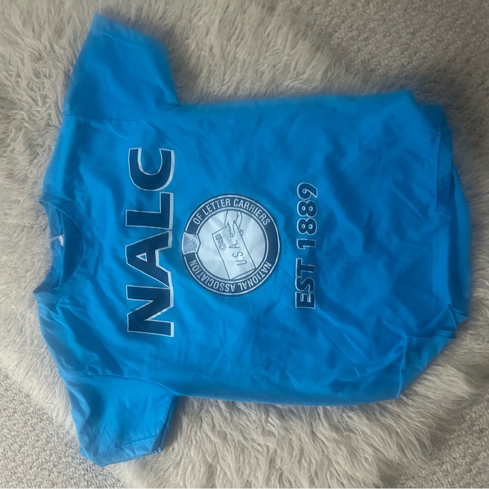 USPS Blue NALC Graphic T-Shirt